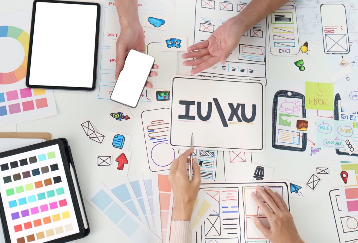 mobile app prototype sketch